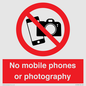 PV12396: No mobile phones or photography