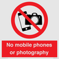 PV12396: No mobile phones or photography