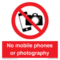 PV12396: No mobile phones or photography