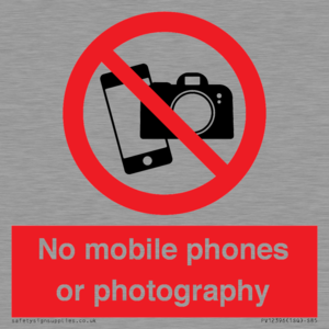 PV12396: No mobile phones or photography