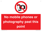 PV12402: No mobile phones or photography past this point