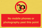 PV12402: No mobile phones or photography past this point