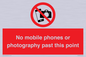 PV12402: No mobile phones or photography past this point