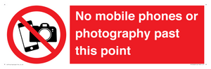 PV12402: No mobile phones or photography past this point
