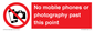 PV12402: No mobile phones or photography past this point