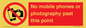 PV12402: No mobile phones or photography past this point