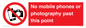 PV12402: No mobile phones or photography past this point