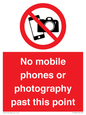 PV12402: No mobile phones or photography past this point
