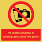 PV12402: No mobile phones or photography past this point