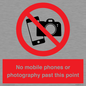PV12402: No mobile phones or photography past this point