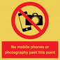 PV12402: No mobile phones or photography past this point