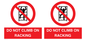 PV12431: DO NOT CLIMB ON RACKING