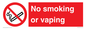 PV12455: No smoking or vaping