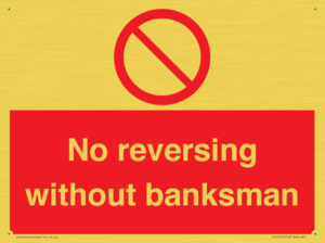 PV12754: No reversing without banksman