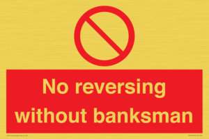 PV12754: No reversing without banksman