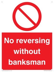 PV12754: No reversing without banksman
