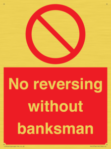 PV12754: No reversing without banksman