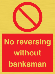 PV12754: No reversing without banksman