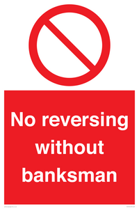 PV12754: No reversing without banksman