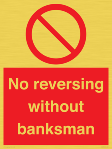 PV12754: No reversing without banksman