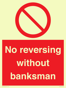 PV12754: No reversing without banksman