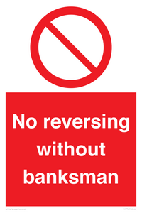 PV12754: No reversing without banksman