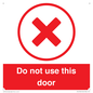 PV12762: Do not use this door