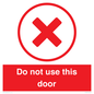 PV12762: Do not use this door