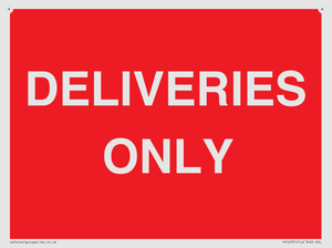 PV12791: DELIVERIES ONLY