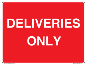 PV12791: DELIVERIES ONLY