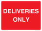 PV12791: DELIVERIES ONLY