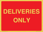 PV12791: DELIVERIES ONLY
