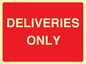 PV12791: DELIVERIES ONLY