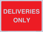 PV12791: DELIVERIES ONLY