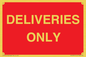 PV12791: DELIVERIES ONLY