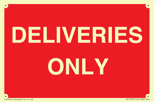 PV12791: DELIVERIES ONLY