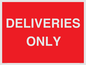 PV12791: DELIVERIES ONLY