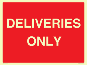 PV12791: DELIVERIES ONLY
