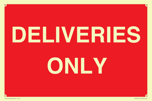 PV12791: DELIVERIES ONLY