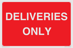 PV12791: DELIVERIES ONLY