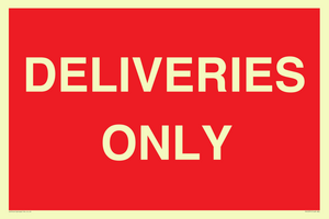 PV12791: DELIVERIES ONLY