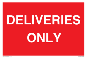 PV12791: DELIVERIES ONLY