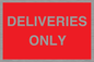 PV12791: DELIVERIES ONLY