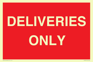 PV12791: DELIVERIES ONLY