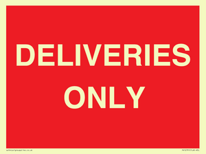 PV12791: DELIVERIES ONLY