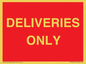 PV12791: DELIVERIES ONLY
