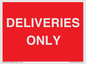 PV12791: DELIVERIES ONLY