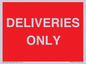 PV12791: DELIVERIES ONLY