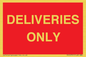 PV12791: DELIVERIES ONLY