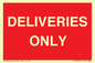 PV12791: DELIVERIES ONLY